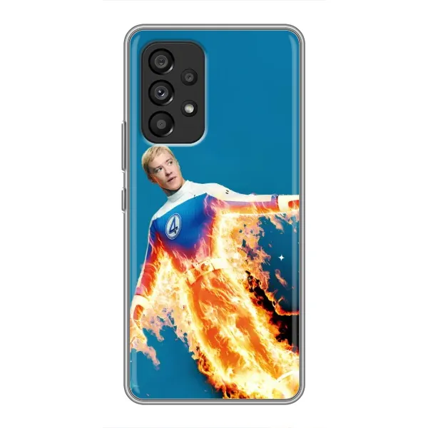 Чохол з принтом «Людина-факел у вогні» для Samsung Galaxy A53 (5G)