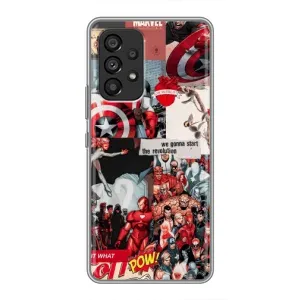 Чохол МАРВЕЛ для Самсунг Галаксі A53 (5G) (AlphaPrint) (Марвел Комикс)