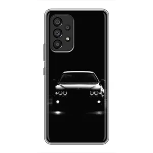Чехол для Самсунг Галакси А53 (5G) - с принтом БМВ (AlphaPrint) (Машина BMW)
