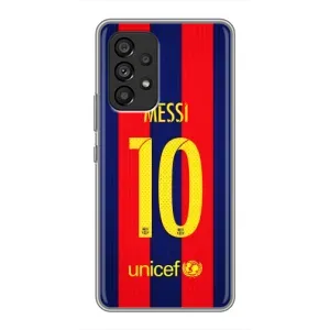 Чехлы Месси для Samsung Galaxy A53 (5G) (AlphaPrint) (Messi Barca 10)