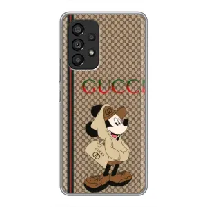 Чехлы ГУЧЧИ для Самсунг Галакси А53 (5G) (AlphaPrint) (Mickey GUCCI)