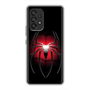 Чохол з людиною павуком для Samsung Galaxy A53 (5G) - (AlphaPrint) (Паук марвел)