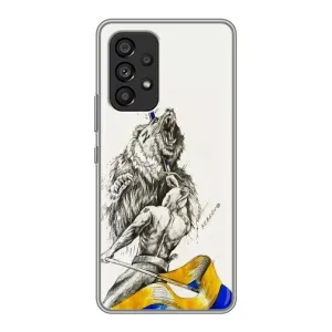 Чохли (Доброго вечора, ми за України) для Самсунг Галаксі A53 (5G) (AlphaPrint) (Перемога)