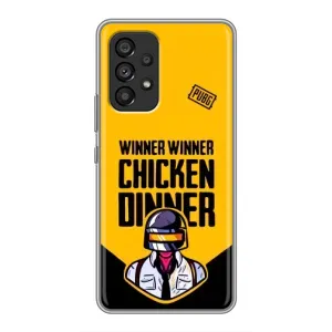 Чехол PUBG для Самсунг Галакси А53 (5G) (AlphaPrint) (Pubg шлем)