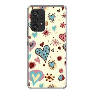 Чехлы для любимой на Самсунг Галакси А53 (5G) (VPrint) (Сердечки)