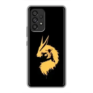 Naruto Anime Чохли для Самсунг Галаксі A53 (5G) (AlphaPrint) (силует Курама Наруто)