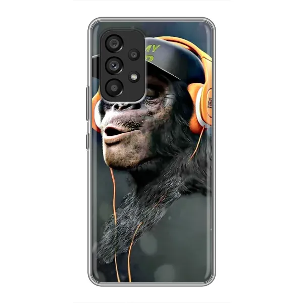 Чехол с принтом «В наушниках» для Samsung Galaxy A53 (5G)