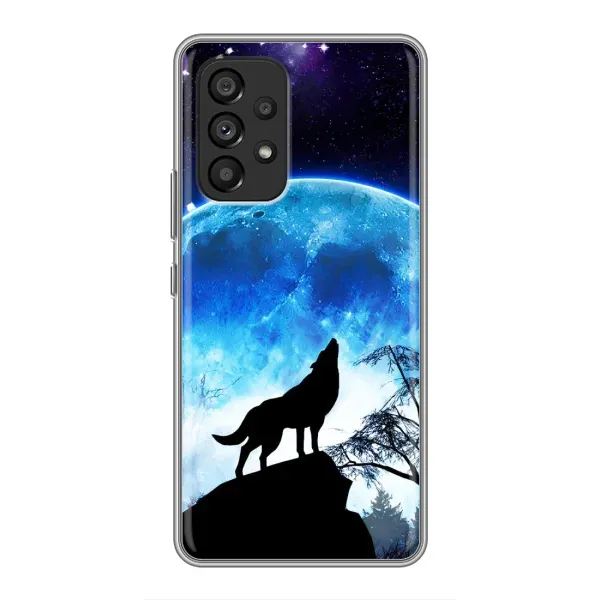 Чехол с принтом «Волк на луну» для Samsung Galaxy A53 (5G) Чехол с принтом «Волк на луну» для Samsung Galaxy A53 (5G)
