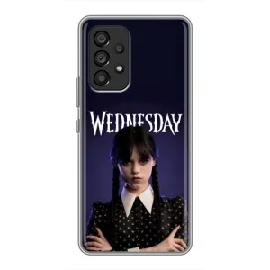 Чехлы Венсдей на Samsung Galaxy A53 (5G) Уэнсдей (AlphaPrint) (Wednesday)