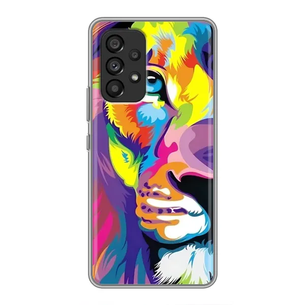 Чохол з принтом «Яскравий Лев» для Samsung Galaxy A53 (5G)