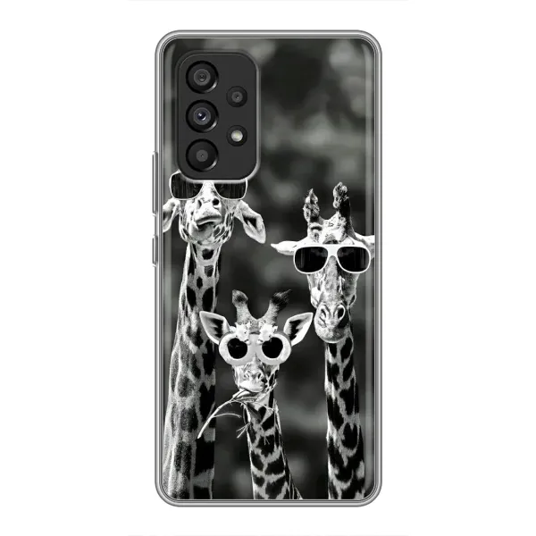 Чехол с принтом «Жирафы в очках» для Samsung Galaxy A53 (5G) Чехол с принтом «Жирафы в очках» для Samsung Galaxy A53 (5G)