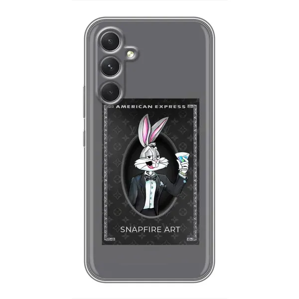 Чохол з принтом «Бакс Бані LV» для Samsung Galaxy A54 Чохол з принтом «Бакс Бані LV» для Samsung Galaxy A54