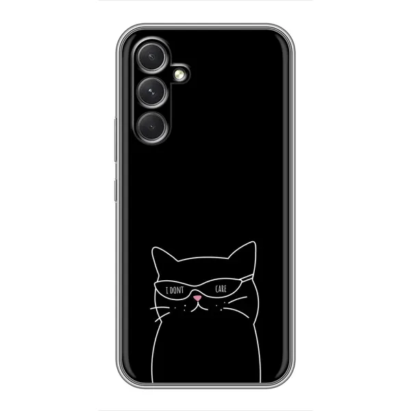 Чохол з принтом «Байдужий кіт» для Samsung Galaxy A54 Чохол з принтом «Байдужий кіт» для Samsung Galaxy A54