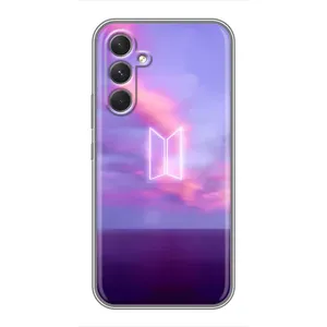Чохли BTS для Samsung Galaxy A54 (AlphaPrint) (BTS логотип)