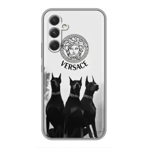 Чохли VERSACE для Самсунг Ґалаксї А54 (PREMIUMPrint) (Доберман Версаче)
