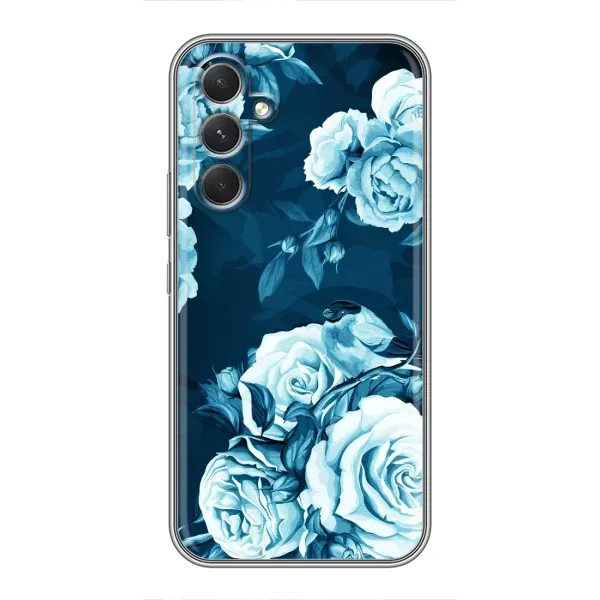 Чохол з принтом «Блактині бутони» для Samsung Galaxy A54 Чохол з принтом «Блактині бутони» для Samsung Galaxy A54