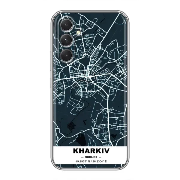 Чохол з принтом «Харків» для Samsung Galaxy A54