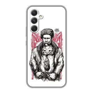 Чехлы для Samsung Galaxy A54 с принтом Тараса Шевченко (AlphaPrint) (Козак Шевченко)