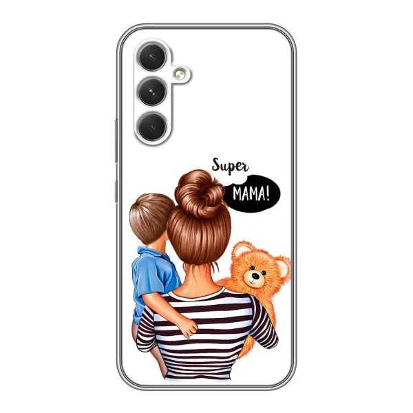 Чохол з принтом «Мама з синочком» для Samsung Galaxy A54 Чохол з принтом «Мама з синочком» для Samsung Galaxy A54