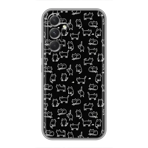 Чехол с принтом «Меленькие котики» для Samsung Galaxy A54