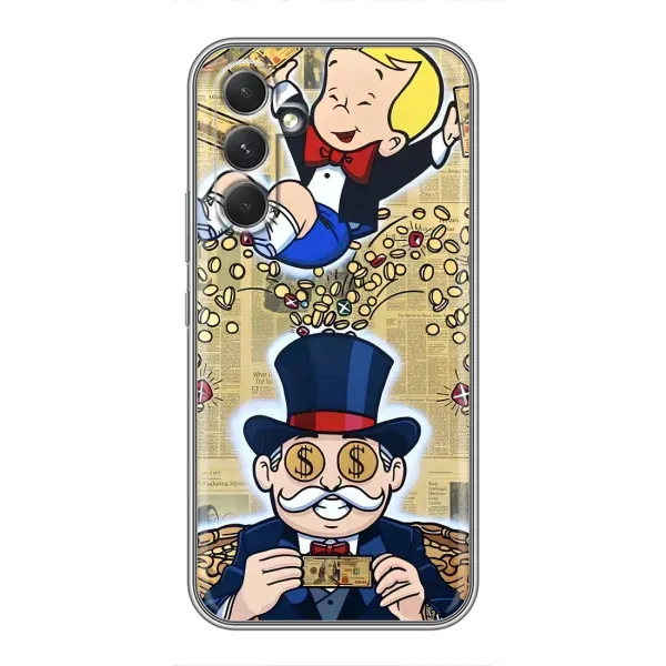 Чехол с принтом «Монополия Мен» для Samsung Galaxy A54