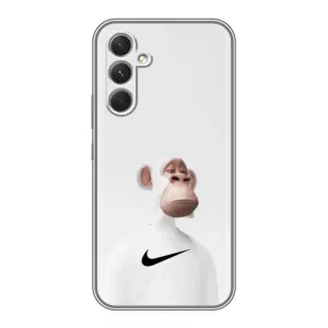 Чехлы с Обезьянами NFT для Samsung Galaxy A54 (AlphaPrint) (обезьяна NFT Nike)