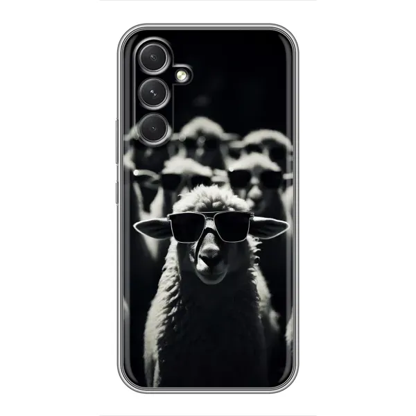 Чехол с принтом «Овечка в очках» для Samsung Galaxy A54 Чехол с принтом «Овечка в очках» для Samsung Galaxy A54