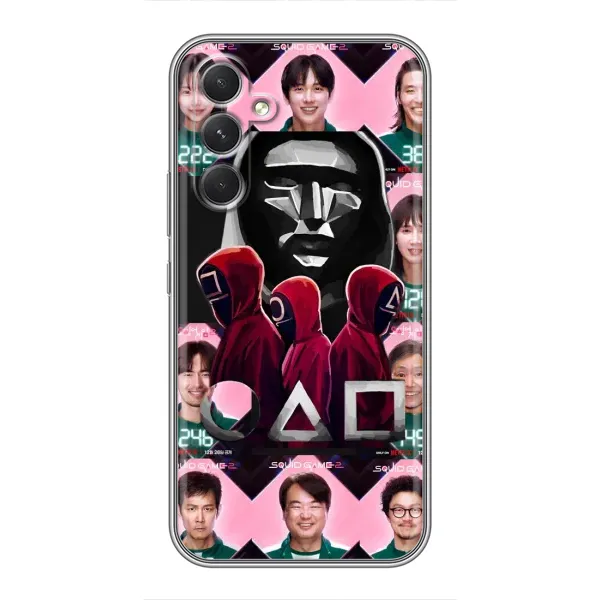 Чохол з принтом «Учасники Гра кальмара» для Samsung Galaxy A54
