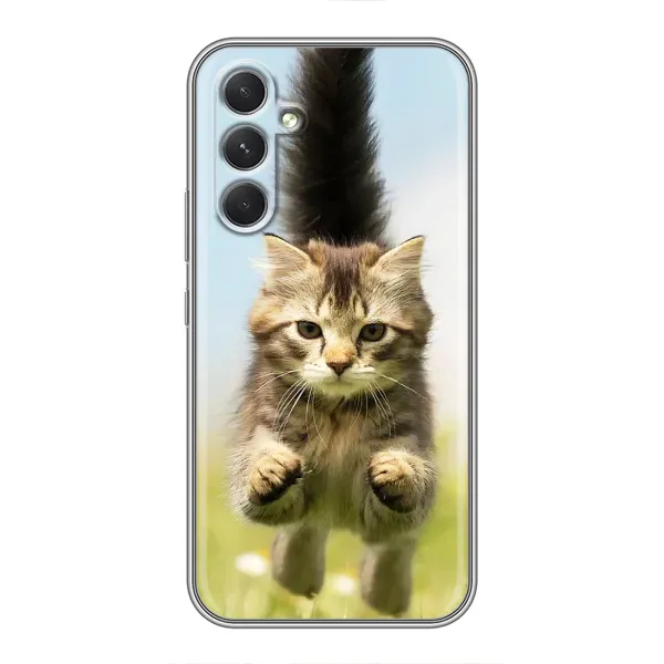 Чехол с принтом «Прыжок кота» для Samsung Galaxy A54