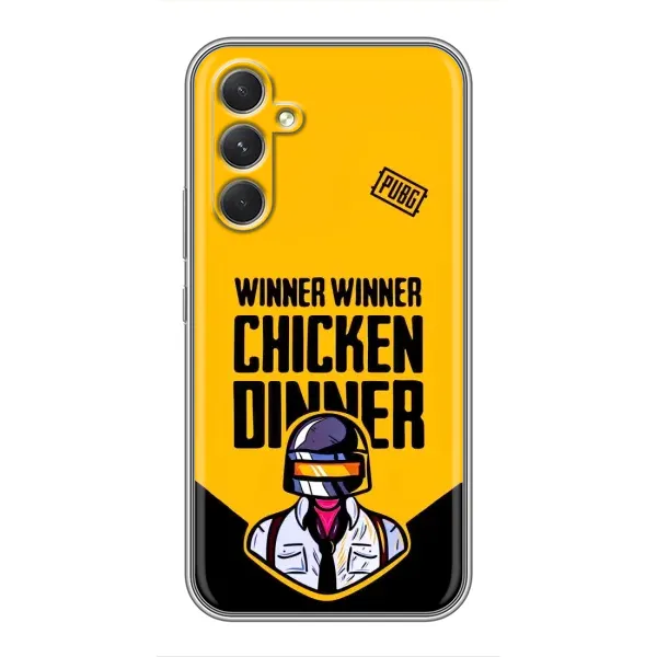 Чохол з принтом «Pubg шолом» для Samsung Galaxy A54 Чохол з принтом «Pubg шолом» для Samsung Galaxy A54