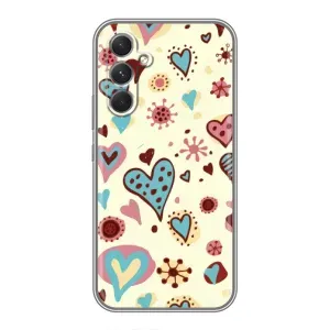 Чехлы для любимой на Самсунг Ґалаксї А54 (VPrint) (Сердечки)