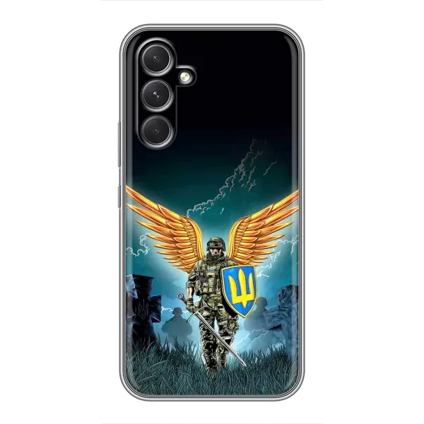 Чохол з принтом «Солдат ЗСУ» для Samsung Galaxy A54 Чохол з принтом «Солдат ЗСУ» для Samsung Galaxy A54