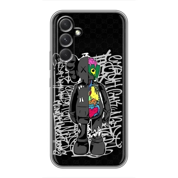 Чохол з принтом «Стиль Bearbrick» для Samsung Galaxy A54