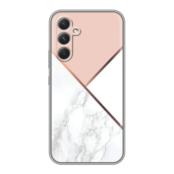 Чохол з принтом «Тройний мрамор» для Samsung Galaxy A54 Чохол з принтом «Тройний мрамор» для Samsung Galaxy A54