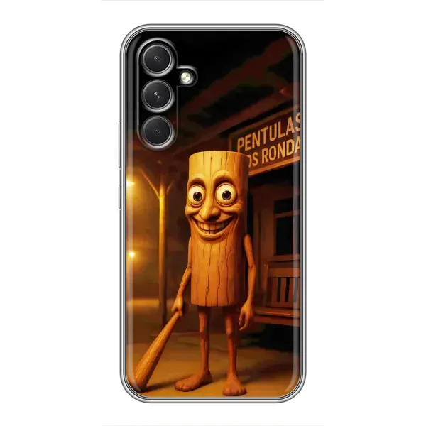 Чехол с принтом «Тунг тунг сахур» для Samsung Galaxy A54 Чехол с принтом «Тунг тунг сахур» для Samsung Galaxy A54