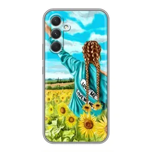 Чехол для Патриота Украины Samsung Galaxy A54 - (AlphaPrint) (Украиночка)