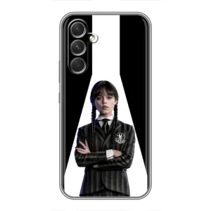 Чохли Венсдей на Samsung Galaxy A54 Уенсдей (AlphaPrint) (W-Wednesday)