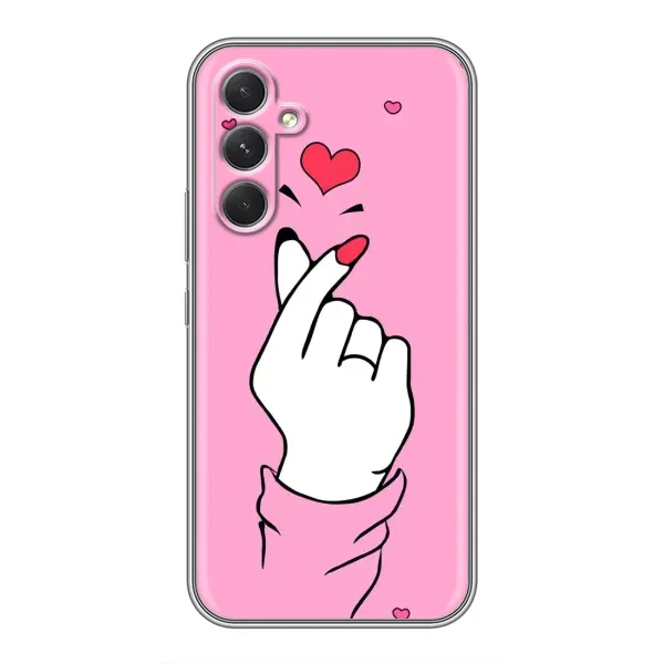Чехол с принтом «Знак Love» для Samsung Galaxy A54 Чехол с принтом «Знак Love» для Samsung Galaxy A54