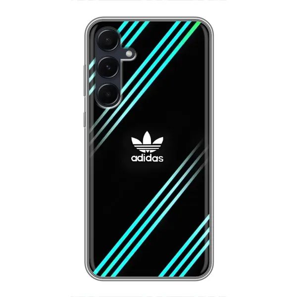 Чехол с принтом «Адидас с полосами» для Samsung Galaxy A55