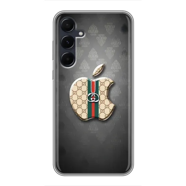 Чохол з принтом «Apple gucci» для Samsung Galaxy A55 Чохол з принтом «Apple gucci» для Samsung Galaxy A55