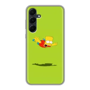 Чjхол з Сімпсонами для Samsung Galaxy A55 (VPrint) (Барт Сімпсон)