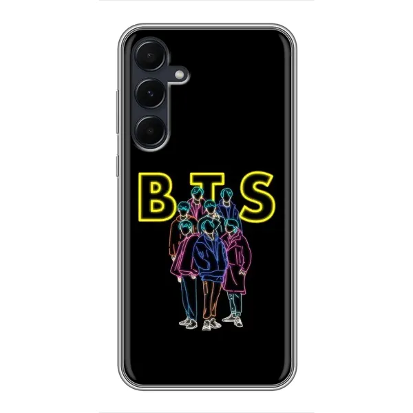 Чехол с принтом «BTS стайл» для Samsung Galaxy A55 Чехол с принтом «BTS стайл» для Samsung Galaxy A55