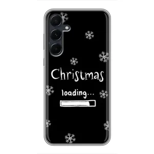 Різдвяні, Святкові Чохли для Самсунґ Гелексі Е55 (Christmas loading)