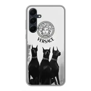 Чохли VERSACE для Самсунґ Гелексі Е55 (PREMIUMPrint) (Доберман Версаче)