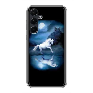 Чехол для Самсунг А55 (5G) - (Единорожки - Новинки) (AlphaPrint) (Единорог)