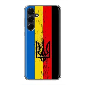 Украинские Чехлы для Samsung Galaxy A55 с картинкой УПА (AlphaPrint) (Прапор УПА)