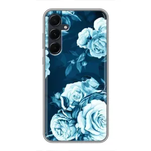 Чехлы (ART) Цветы на Samsung Galaxy A55 (VPrint) (Блактині бутони)