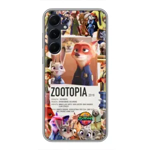 Чохол Зоотрополіс на Samsung Galaxy A55 (Постер Зоотрополіс)