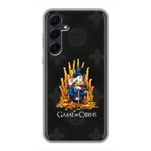 Чехлы для Samsung Galaxy A55 - Скрудж МакДак Louis Vuitton (PREMIUMPrint) (Король денег)