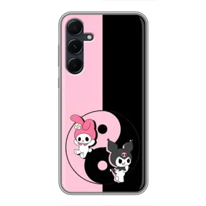 Чохол з кроликом Куромі на Samsung Galaxy A55 (Куромі Інь Янь)